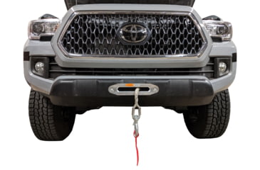 Image of Bulldog Winch Toyota Tacoma Gen III 2016-2019 Winch Mount, Black E-Coated Finish, Black, 23001
