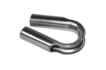Image of Bulldog Winch Tube Thimble, Stainless for Synthetic Rope 10mm, Silver, 20093