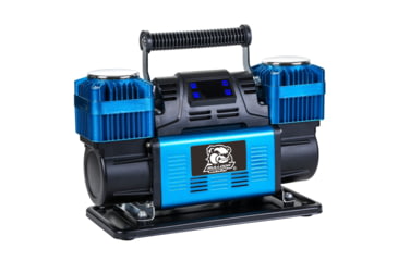 Image of Bulldog Winch Twin Head Portable Compressor 150PSI, 10.6CFM, Automatic, Blue/Gray, 41013