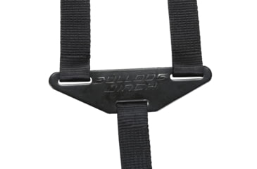 Image of Bulldog Winch Vertical Tire Ratcheting inhin Tie-Down Strap, 10,000 lb Breaking Strength, Black, 20362