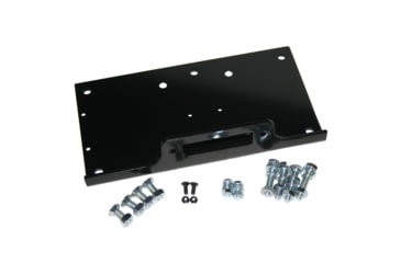 Image of Bulldog Winch Winch Mounting Plate for 5800 and 7800 Trailer Winch, Black Powder Coated Finish, Black, 20215