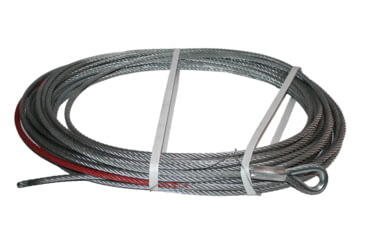 Image of Bulldog Winch Wire Rope for 10013 for 8.3mm X 100ft, Silver, 20128