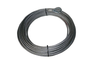 Image of Bulldog Winch Wire Rope for 10027 3/8in X 85ft, Silver, 20202