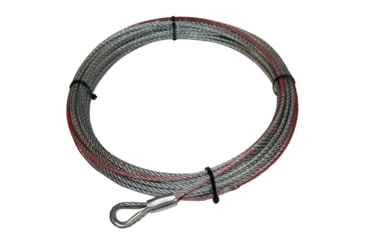 Image of Bulldog Winch Wire Rope for 15022 6.4mm X 55ft, Silver, 20250