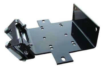 Image of Bulldog Winch Yamaha Grizzly 550 and 700 Winch Mount, Black, 15132