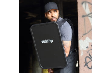 Image of BulletSafe ARAK Bulletproof Shield, Level III, Black, BS53001