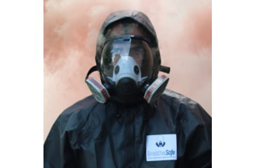 Image of BulletSafe BreatheSafe Respirator/Gas Mask Kit, Black, BS59000