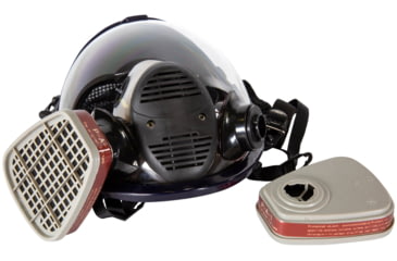 Image of BulletSafe BreatheSafe Respirator/Gas Mask Replacement Filter Set, Black, BS59000.01
