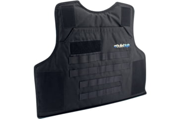 Image of BulletSafe Tactical Front Carrier - Accessory for Bulletproof Vests, Black, XS, BS54000-XS
