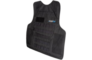 Image of BulletSafe Tactical Front Carrier - Accessory for Bulletproof Vests, Black, XS, BS54000-XS