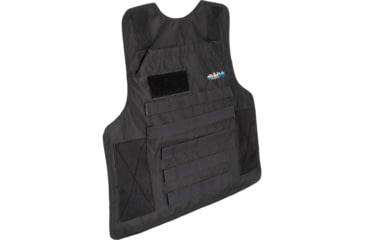 Image of BulletSafe Tactical Front Carrier - Accessory for Bulletproof Vests, Black, XS, BS54000-XS