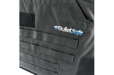 Image of BulletSafe Tactical Front Carrier - Accessory for Bulletproof Vests, Black, XS, BS54000-XS