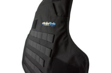 Image of BulletSafe Tactical Front Carrier - Accessory for Bulletproof Vests, Black, XS, BS54000-XS
