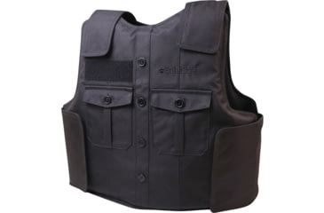Image of BulletSafe Uniform Front Carrier - Accessory for Bulletproof Vests, Black, S, BS54003-S