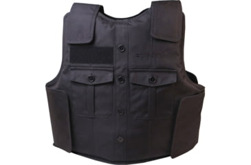 Image of BulletSafe Uniform Front Carrier - Accessory for Bulletproof Vests, Black, S, BS54003-S