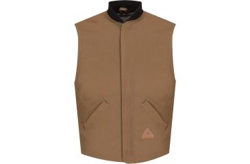 Image of Bulwark Brown Duck Vest Jacket Liner, EXCEL FR ComforTouch, BROWN DUCK, RGS LLS2BDRGS