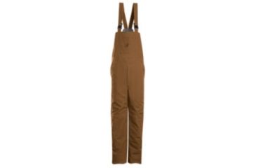 Image of Bulwark Brown Duck Deluxe Insulated Bib Overall, Excel FR ComforTouch, BROWN DUCK, LNL BLN4BDLNL