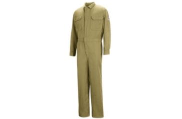 Image of Bulwark Deluxe Contractor Coverall, CoolTouch 2, KHAKI, LN44 CMD6KHLN44