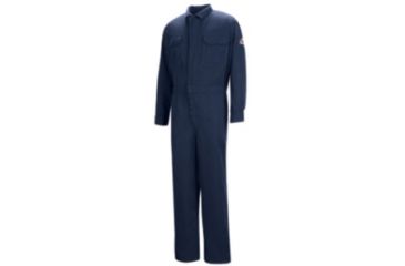 Image of Bulwark Deluxe Contractor Coverall, CoolTouch 2, NAVY, RG50 CMD6NVRG50