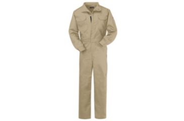 Image of Bulwark Deluxe Coverall, Excel FR ComforTouch, 7 oz., KHAKI, RG44 CLB2KHRG44