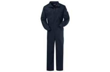 Image of Bulwark Deluxe Coverall, Excel FR ComforTouch, 9 oz., NAVY, RG44 CLB6NVRG44