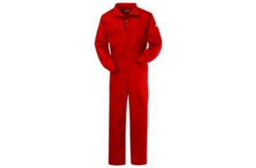 Image of Bulwark Deluxe Coverall, Excel FR, RED, LN42 CEB2RDLN42