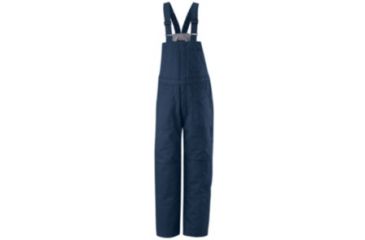 Image of Bulwark Deluxe Insulated Bib Overall, Excel FR ComforTouch, NAVY, LNL BLC8NVLNL