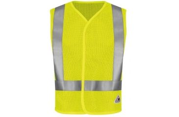 Image of Bulwark Hi-Visibility Flame-Resistant Safety Vest, Men, VMV8HV, RGM VMV8HVRGM