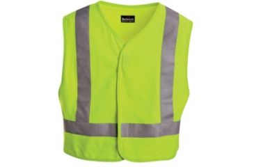 Image of Bulwark Hi-Visibility Flame-Resistant Safety Vest, Men, VMV2YE, RGM VMV2YERGM
