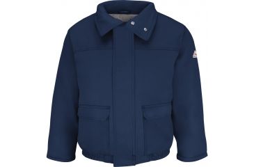 Image of Bulwark Insulated Bomber Jacket, EXCEL FR ComforTouch, NAVY, LNL JLR8NVLNL