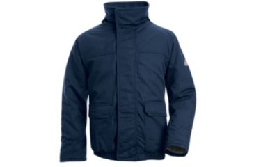 Image of Bulwark Insulated Bomber Jacket, EXCEL FR ComforTouch, NAVY, RGL JLR8NVRGL
