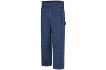 Image of Bulwark Pre-washed Denim Dungaree, EXCEL FR, 14.75 oz., BLUE DENIM, 3037U PEJ8DW3037U
