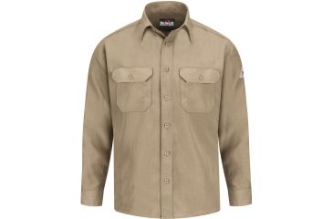 Image of Bulwark Uniform Shirt, Nomex IIIA, 4.5 oz., Men, SND2TN, RGL SND2TNRGL