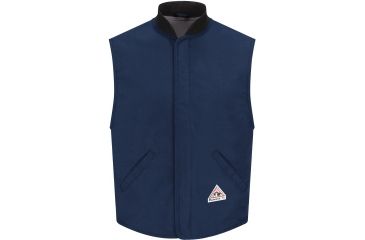 Image of Bulwark Vest Jacket Liner, Nomex IIIA, NAVY, LNL LNS2NVLNL