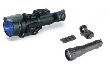 Image of Armasight Nemesis 4x Gen 2+ Night Vision Rifle Scope SD NRWNEMESI42GDS1 w/ FREE IR850 IR Illuminator IAIR850IR000002