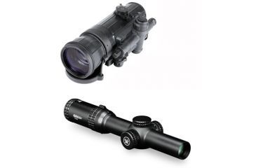 Image of Armasight CO-MR-SD MG Night Vision Medium Range Clip-On System w/ Manual Gain, Stnd Def Gen 2+ W/ FREE Vortex Strike Eagle Scope 1-6x24 AR-BDC Reticle