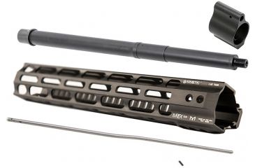 Image of Kinetic MREX AR MLOK 11.6, CMMG Barrel 16.1in 4140CM 5.56 HT, CMMG Mid Gas Tube w/Pin, CMMG Gas Block Low Pro .750in BLACK ARP5-010-KIT10