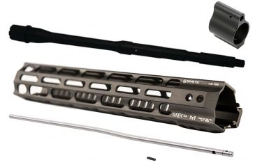 Image of Kinetic MREX AR MLOK 11.6, CMMG Chrome Lined 4150CMV Barrel 5.56 14.5In 1/2-28 Threads, CMMG Gas Block Low Pro .750in, CMMG Carbine Gas Tube w/Pin BLK ARP5-010-KIT8
