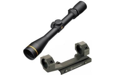 Image of Leupold VX-3i  4.5-14x40mm Matte Varmint Hunter 170691 w/ Mark 2 Integrated Mount System, 1 in Ring 170691-KIT1