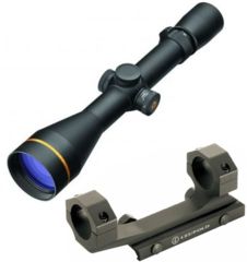 Image of Leupold VX-3i  4.5-14x50mm CDS Matte Wind-Plex 170707 w/ Mark 2 Integrated Mount System, 1 in Ring 170707-KIT1