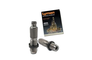 Image of Lyman 26 Nosler Die Set w/ Lyman 49th Edition Reloading Handbook, Soft Cover 7452358-KIT1