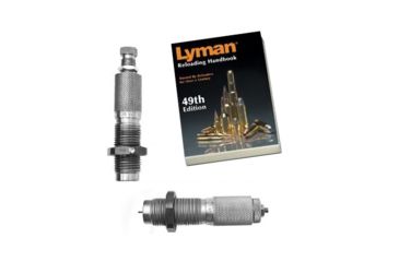 Image of Lyman 2 Die Set, 223 Rem., 5.56mm Rifle w/ Lyman 49th Edition Reloading Handbook, Soft Cover 7457111-KIT1