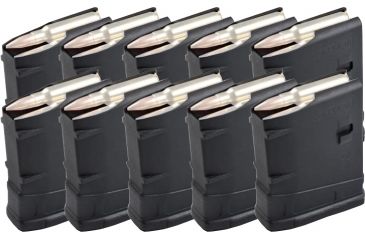 Image of Magpul Industries 10-Round PMAG LR/SR GEN M3 Magazine, 7.62X51mm NATO, 10-pack, MGMPI290BLK-KIT1