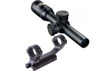 Image of Nikon M-223 1-4x20mm Rifle Scope, Matte BDC 600 Reticle w/ Interchangeable Turret 16301 w/ Standard M-223 Mount 16301-KIT3