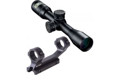 Image of Nikon M-223 2-8x32mm Rifle Scope, Matte BDC 600 Reticle w/ Interchangeable Turret 16303 w/ Standard M-223 Mount 16303-KIT2