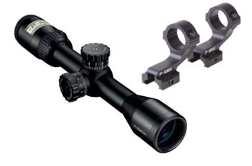Image of Nikon P-Rimfire 2-7x32 Rifle Scope, Matte, BDC150 Reticle 16314 w/ FREE Nikon P-Series Mount 835 16314-KIT1