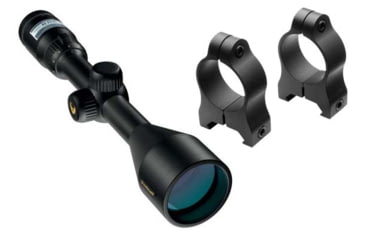 Image of Nikon 3-9x50mm ProStaff Rifle Scope, Matte Black, Nikoplex Reticle 6726 w/ FREE Nikon A-Series Low Aluminum 16166 6726-KIT1