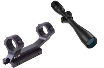 Image of Nikon ProStaff 4-12x40mm Rifle Scope, Matte w/ Nikoplex Reticle 6728 w/ Nikon M-223 XR Mount 833 6728-KIT1