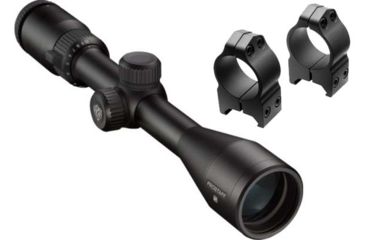 Image of Nikon PROSTAFF 5 2.5-10x40 Rifle Scope w/NP Reticle 6735 w/ FREE Nikon S-Series High Rings Black Matte Steel 16157 6735-KIT2