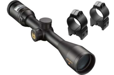 Image of Nikon Monarch 3 2.5-10x42 Rifle Scope w/ BDC Reticle &amp; Black Finish 6762 w/ FREE Nikon S-Series High Rings Black Matte Steel 16157 6762-KIT2